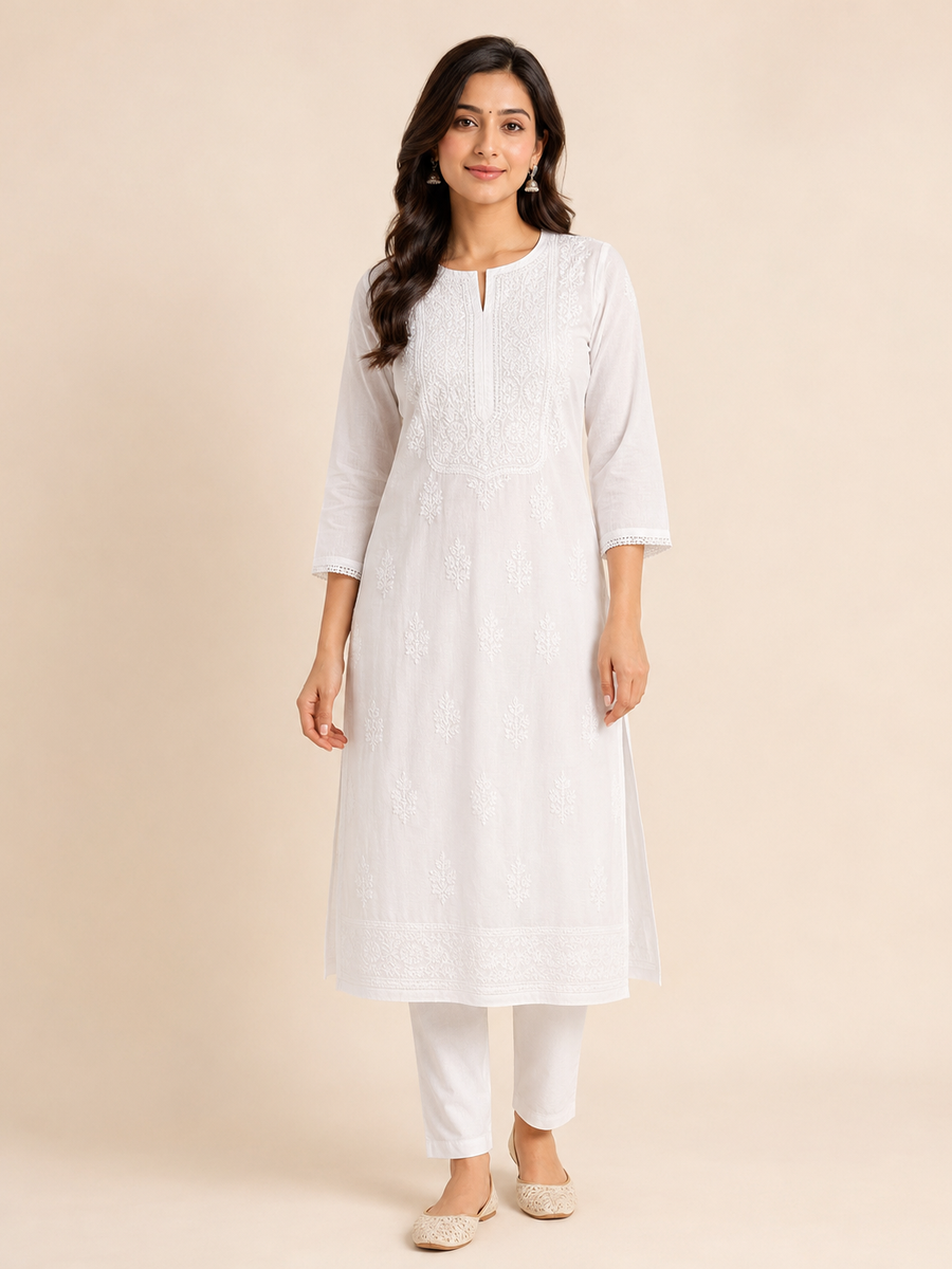 Mul Cotton Summer Kurta