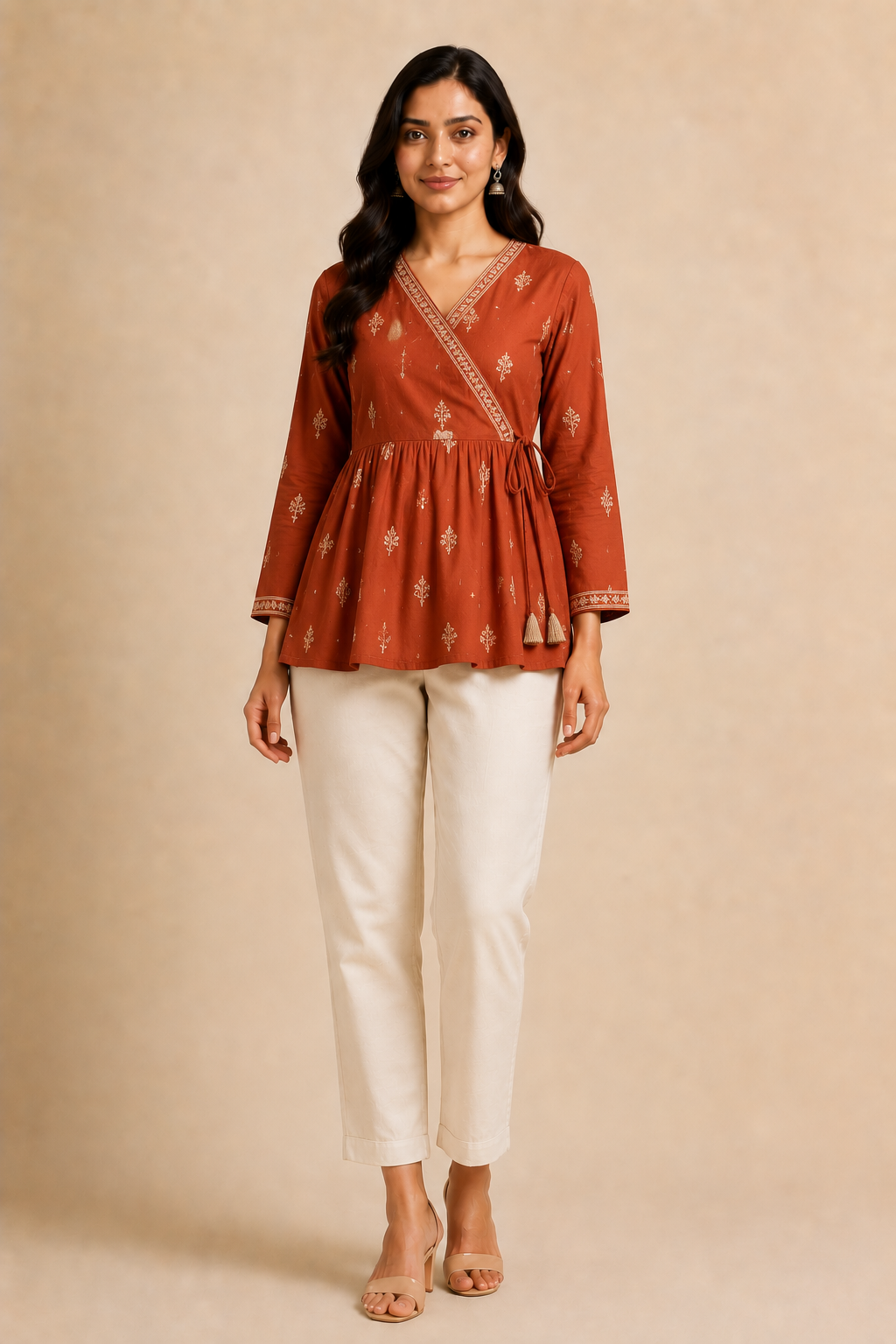 Tie-Up Angrakha Top