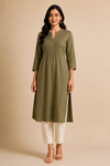 Long Side-Slit Tunic