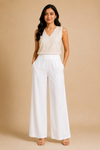 Solid Palazzo Pants