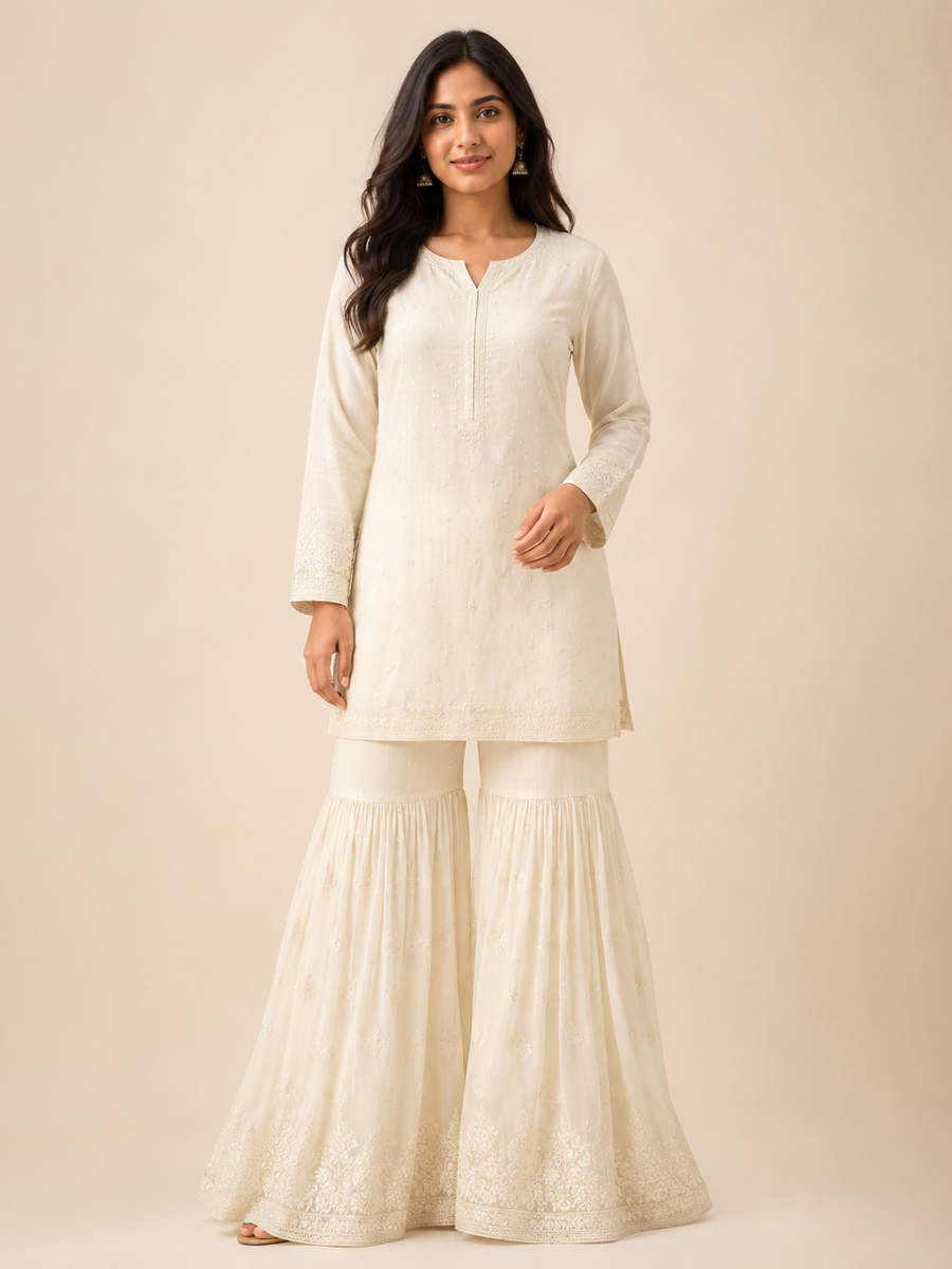 Flared Sharara Pants