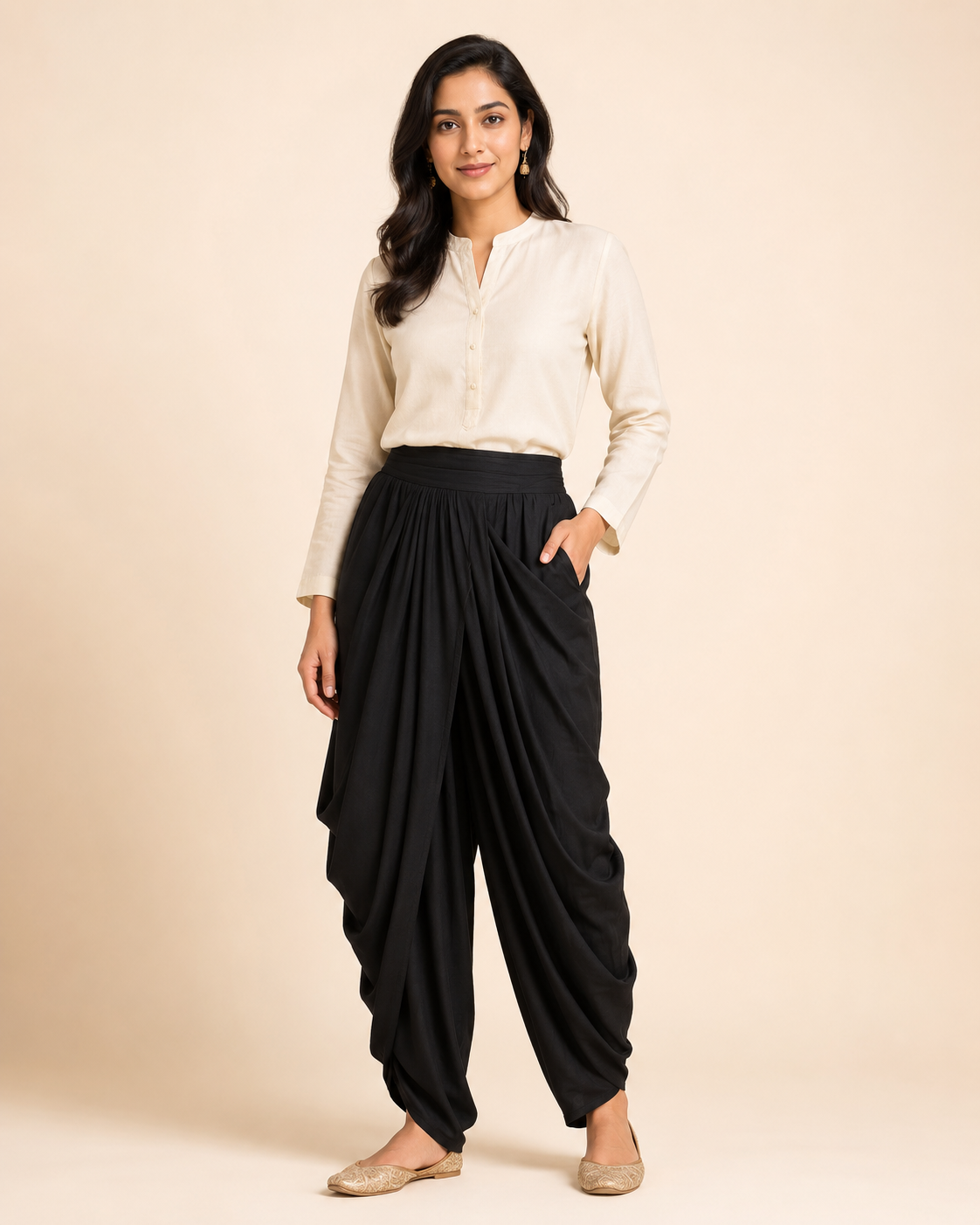 Dhoti Style Pants