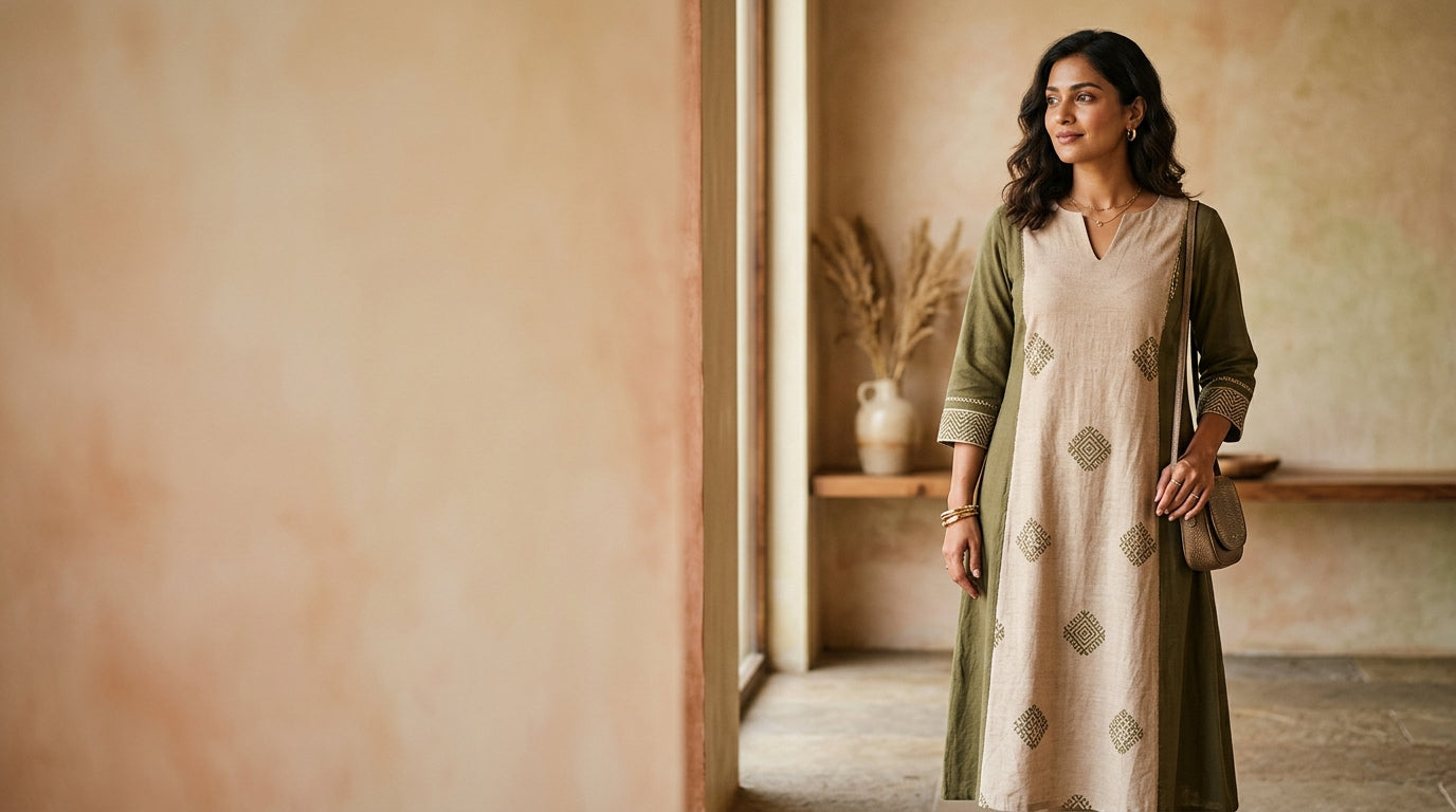 Effortless Indian wear for work, weekends, and celebrations.